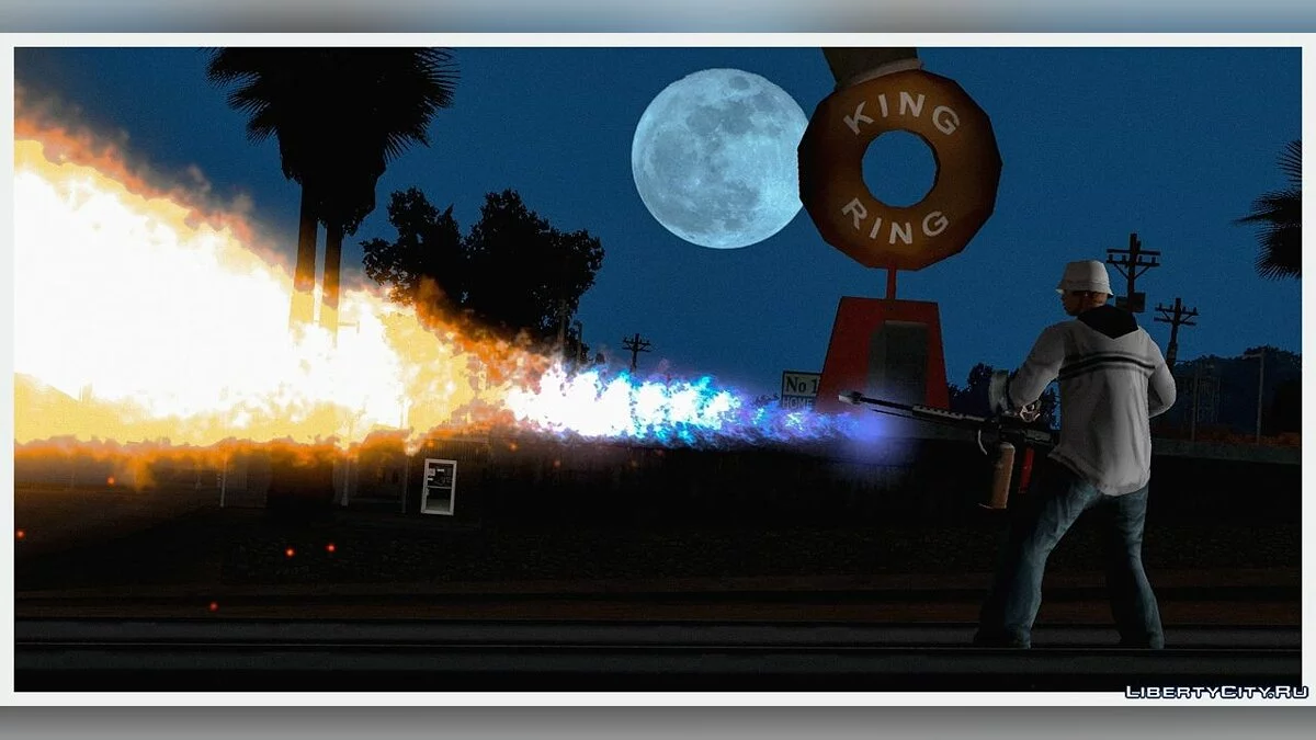 Improved original weapons / GTA San Andreas (iOS, Android)
