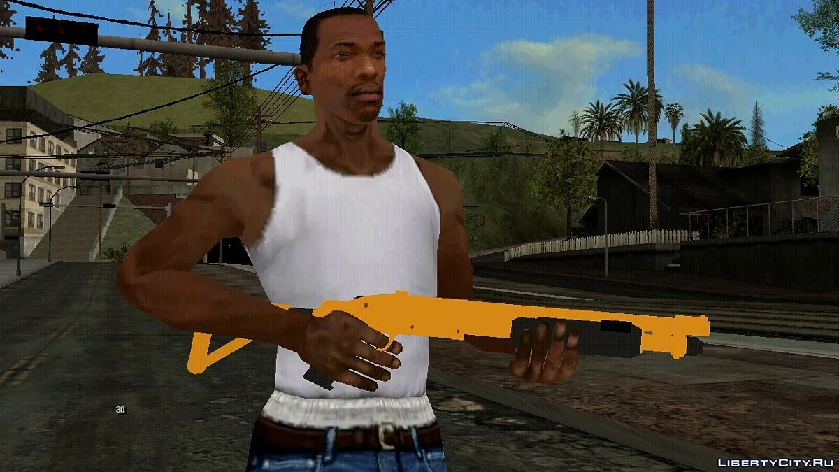 Armes originales de GTA 5 (DFF uniquement) / GTA San Andreas (iOS, Android)