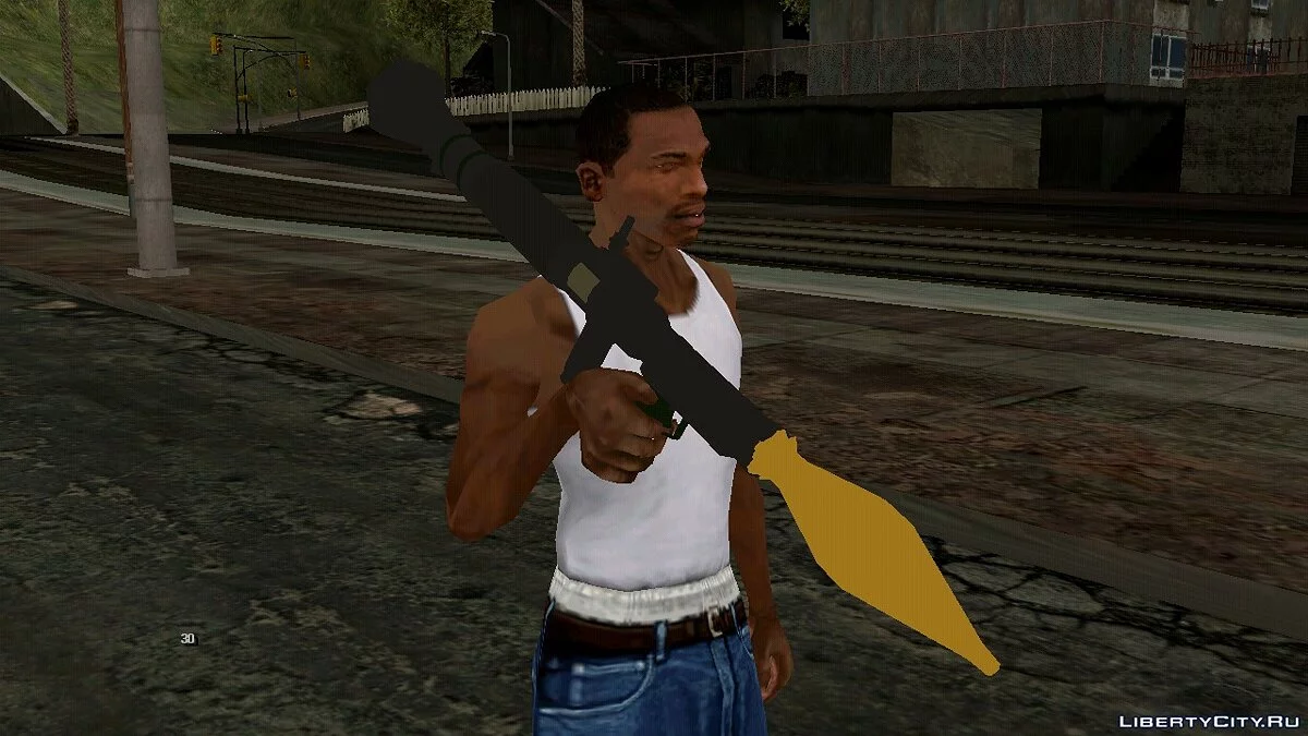Armes originales de GTA 5 (DFF uniquement) / GTA San Andreas (iOS, Android)