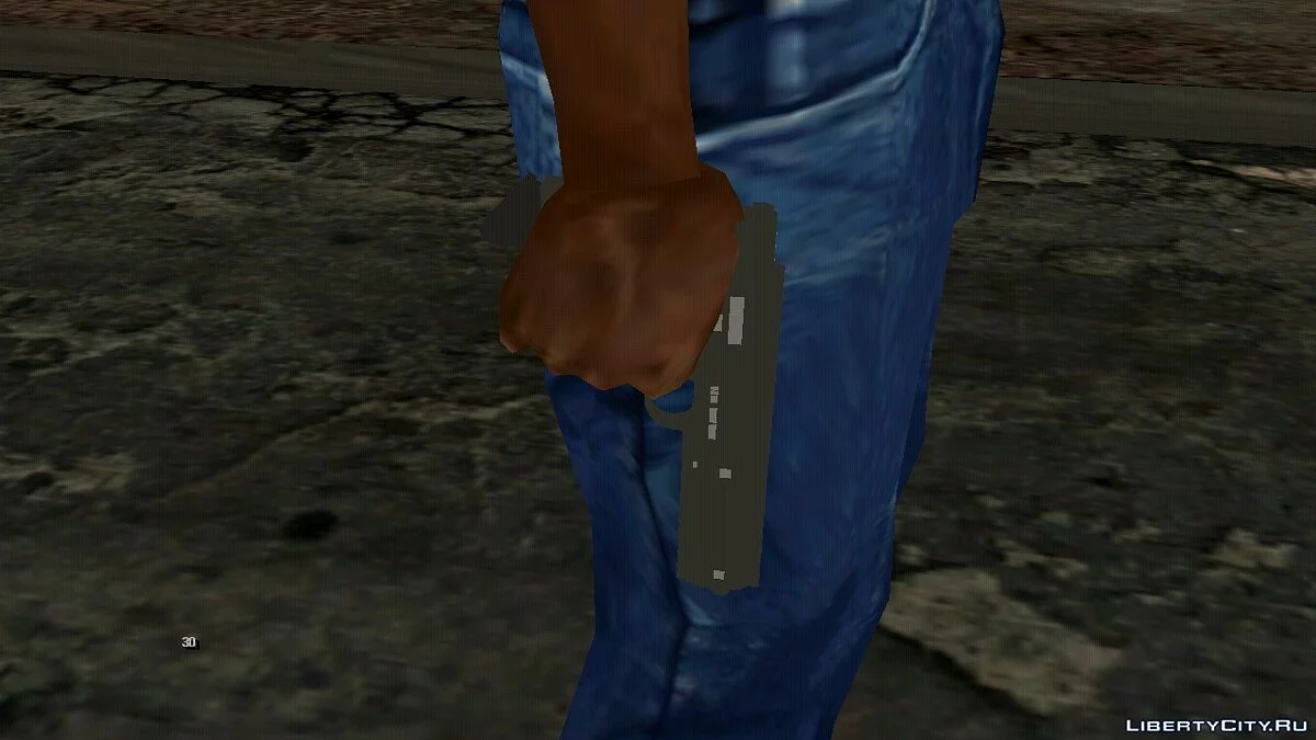 Armes originales de GTA 5 (DFF uniquement) / GTA San Andreas (iOS, Android)