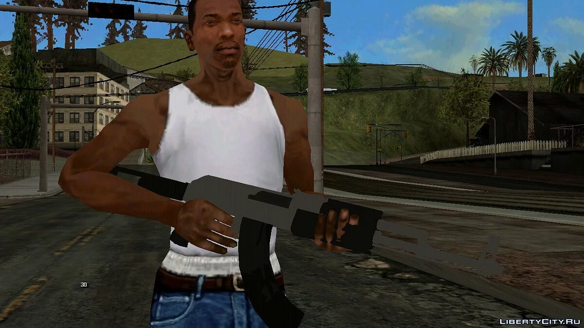 Armes originales de GTA 5 (DFF uniquement) / GTA San Andreas (iOS, Android)