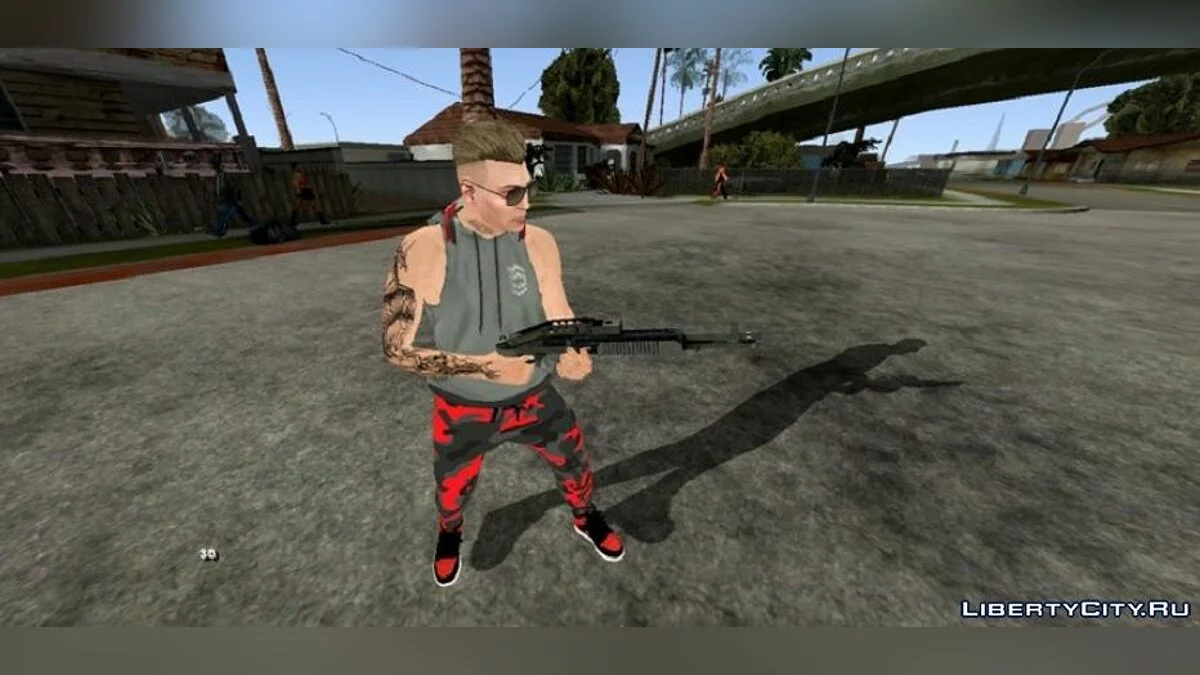 Улучшенное оружие и пикапы (Next Gen) / GTA San Andreas (iOS, Android)
