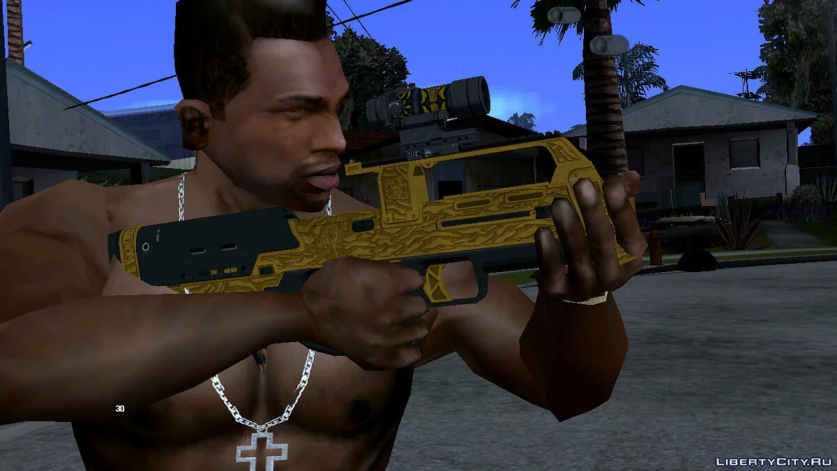 Сборник оружия из GTA Online / GTA San Andreas (iOS, Android)