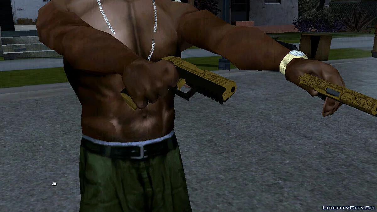 Сборник оружия из GTA Online / GTA San Andreas (iOS, Android)