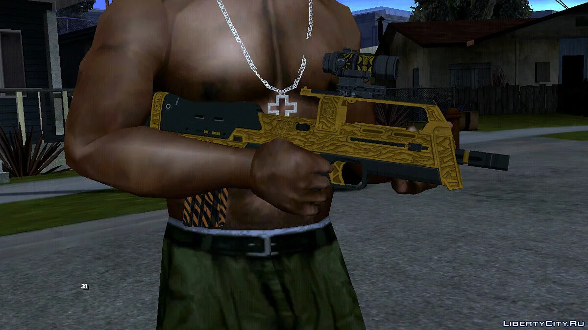 Сборник оружия из GTA Online / GTA San Andreas (iOS, Android)