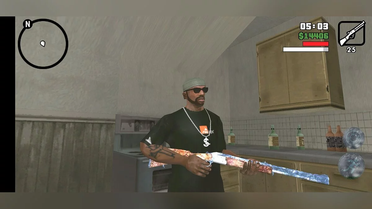 Зимова зброя / GTA San Andreas (iOS, Android)