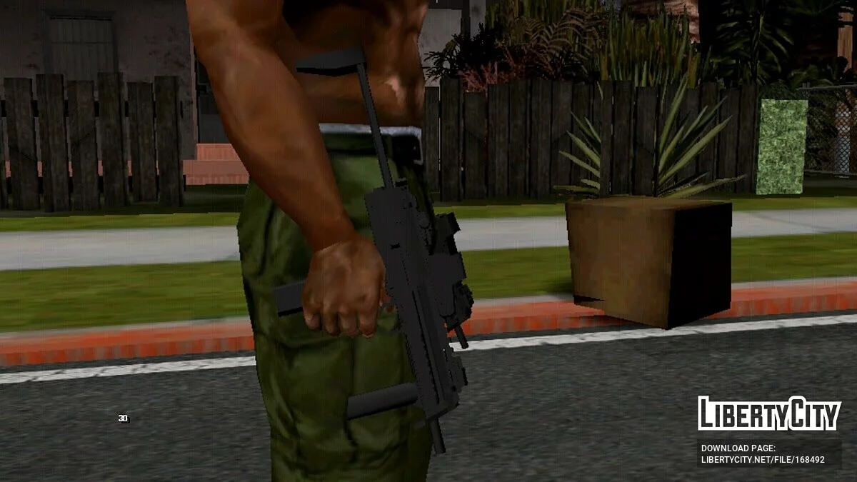 تجميع الأسلحة (DFF فقط) v2 / GTA سان أندرياس (iOS، أندرويد)