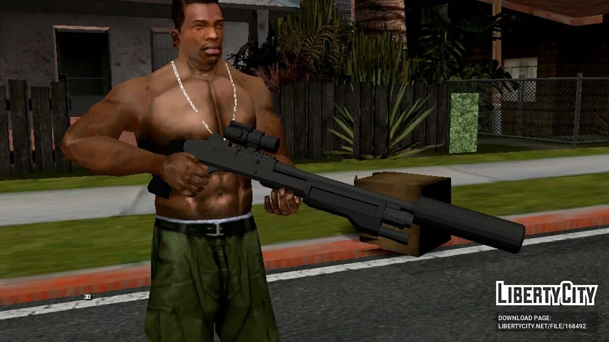 تجميع الأسلحة (DFF فقط) v2 / GTA سان أندرياس (iOS، أندرويد)