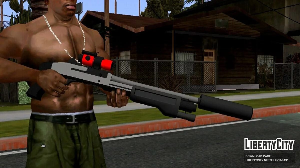 Weapons collection (DFF only) / GTA San Andreas (iOS, Android)