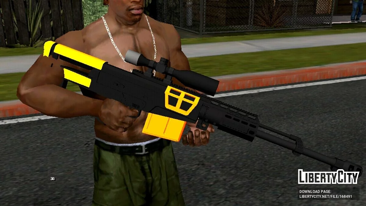 Weapons collection (DFF only) / GTA San Andreas (iOS, Android)
