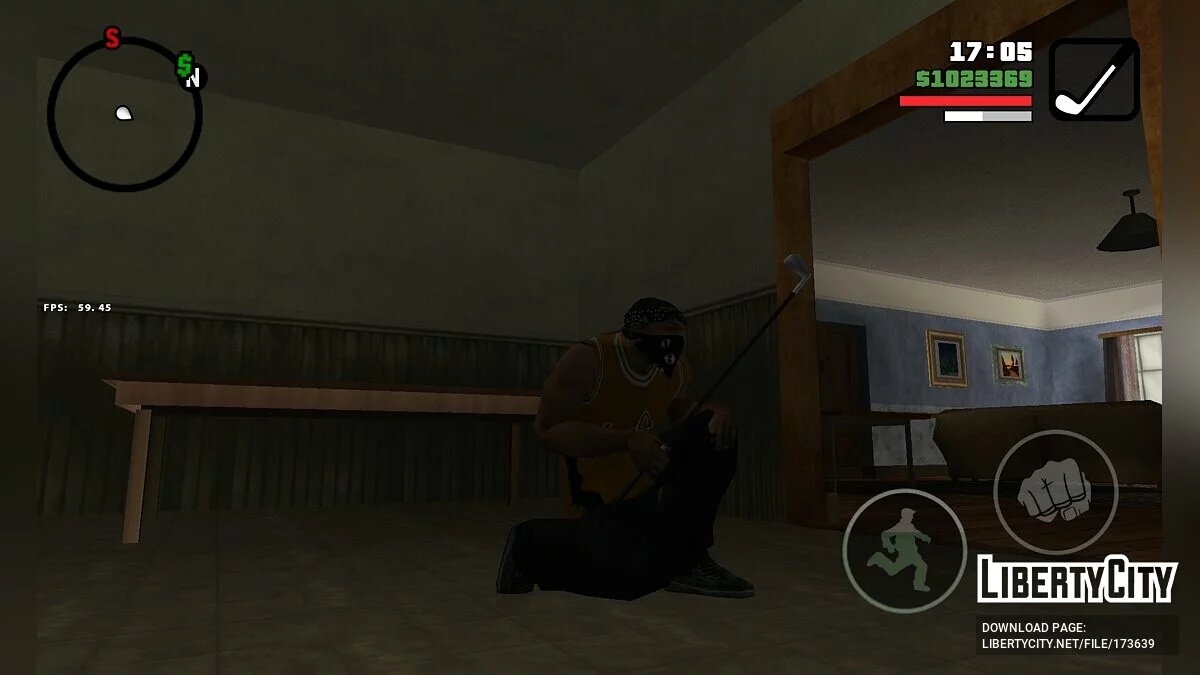 Armas de la versión beta / GTA San Andreas (iOS, Android)
