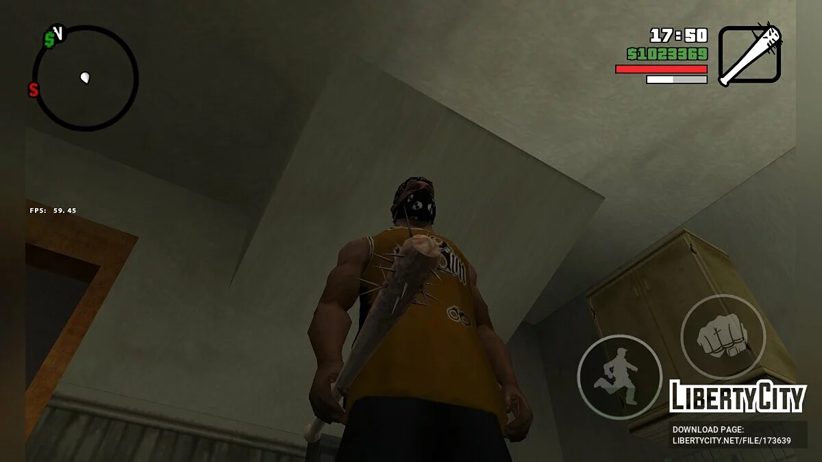 Armas de la versión beta / GTA San Andreas (iOS, Android)