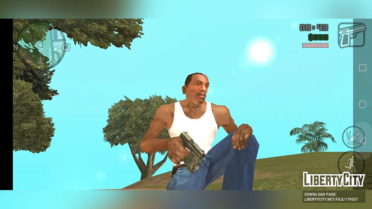 Weapon Pack from Call Of Duty: Modern Warfare + Juggernaut / GTA San Andreas (iOS, Android)