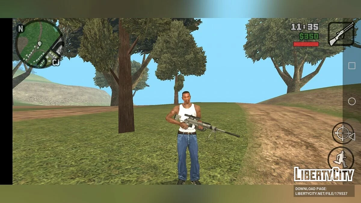 Weapon Pack from Call Of Duty: Modern Warfare + Juggernaut / GTA San Andreas (iOS, Android)