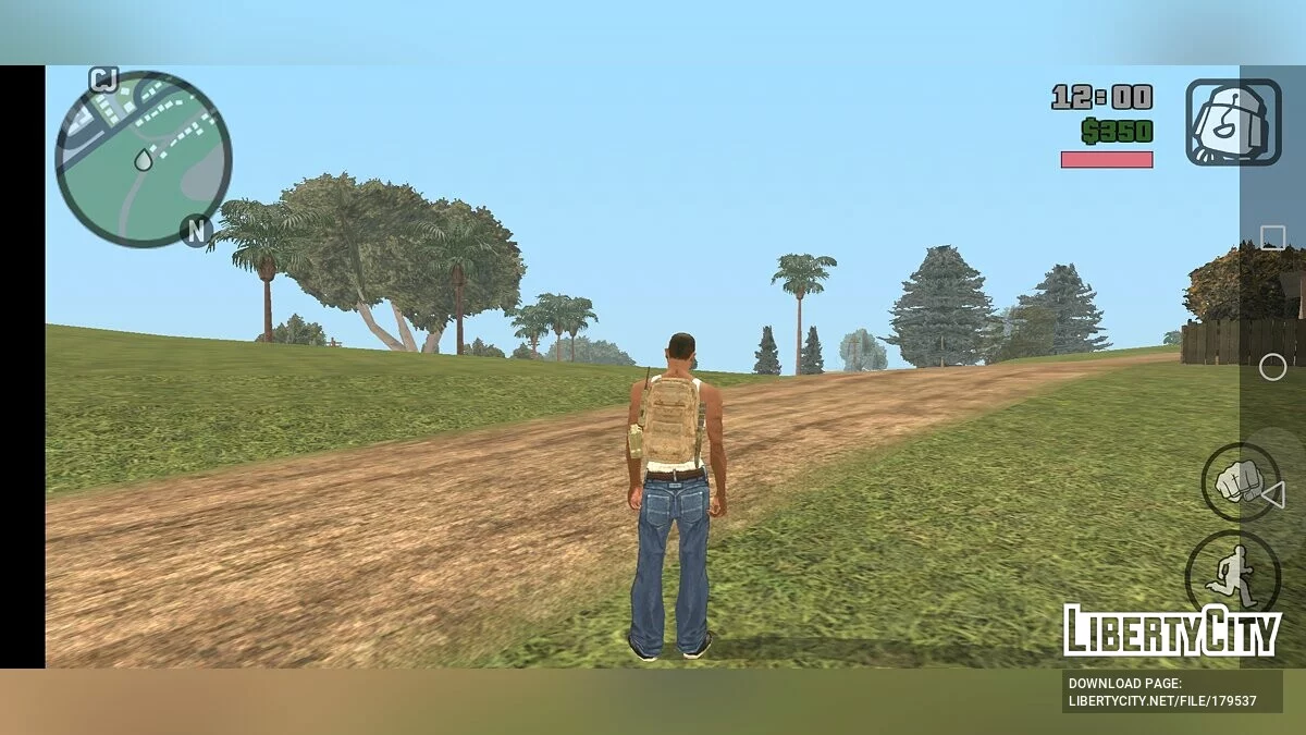 Weapon Pack from Call Of Duty: Modern Warfare + Juggernaut / GTA San Andreas (iOS, Android)