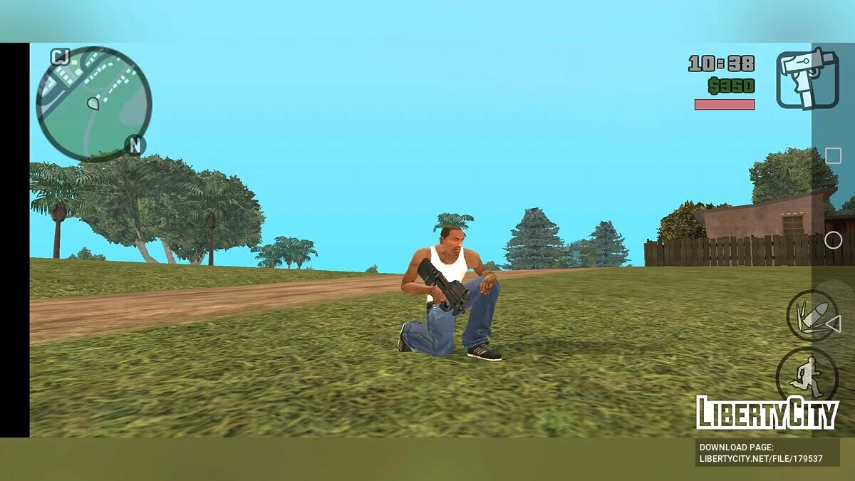 Weapon Pack from Call Of Duty: Modern Warfare + Juggernaut / GTA San Andreas (iOS, Android)