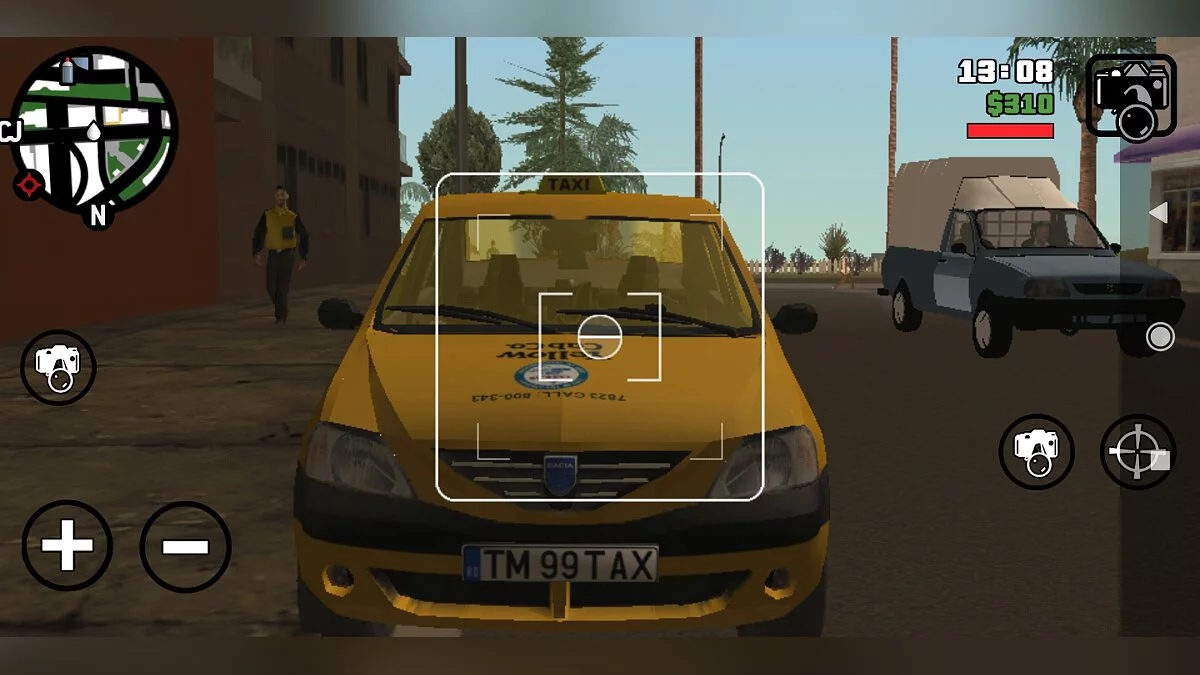 Dacia Logan Taxi / GTA San Andreas (iOS, Android)