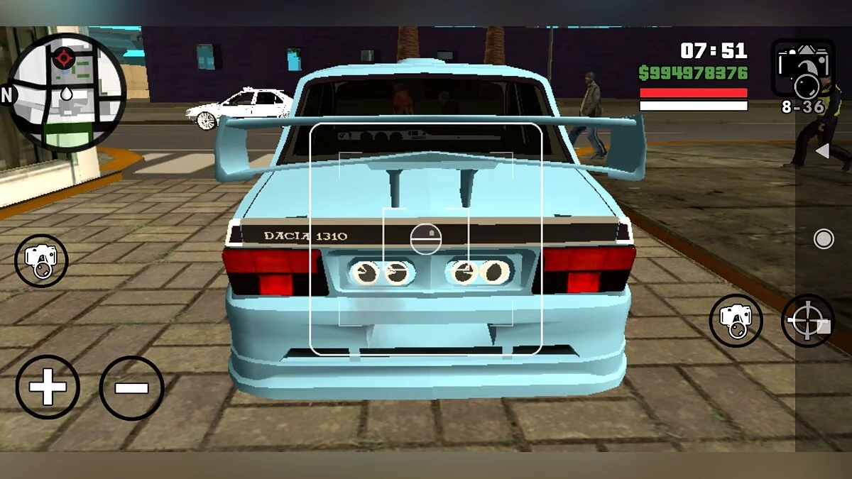 Dacia з тюнінгом / GTA San Andreas (iOS, Android)