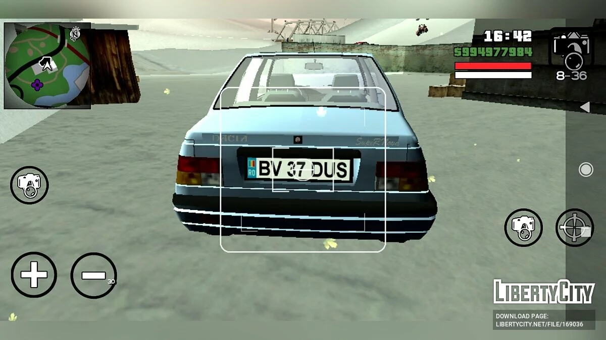 Dacia Supernova / GTA San Andreas (iOS, Android)