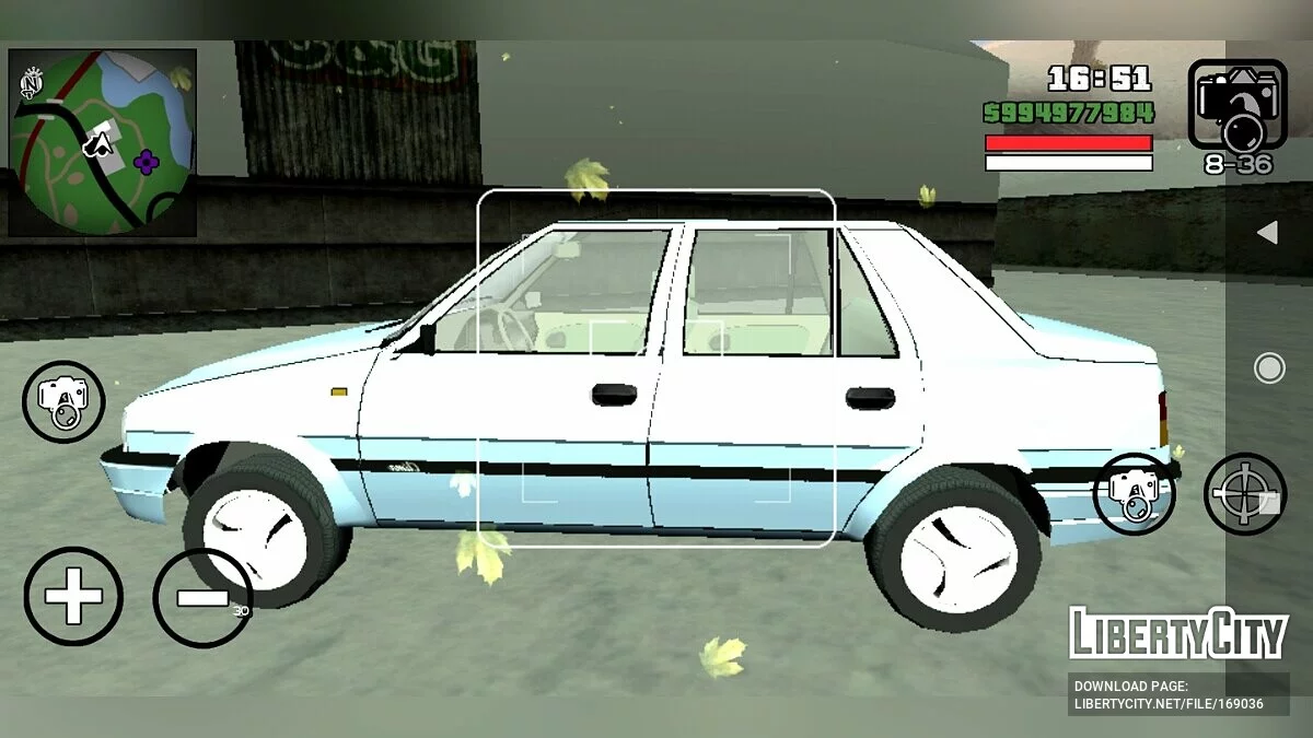 Dacia Supernova / GTA San Andreas (iOS, Android)