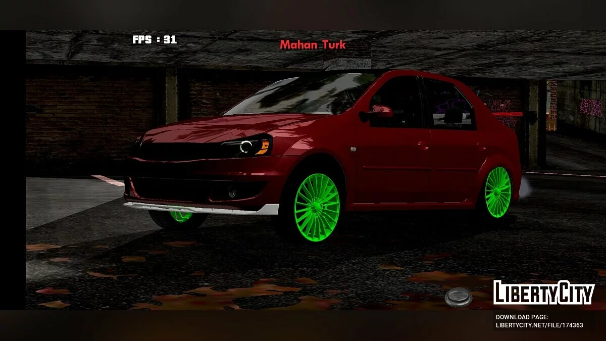 Dacia Logan Drift / GTA San Andreas (iOS, Android)