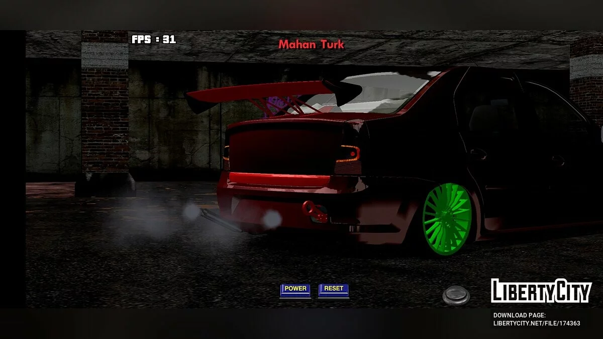Dacia Logan Drift / GTA San Andreas (iOS, Android)