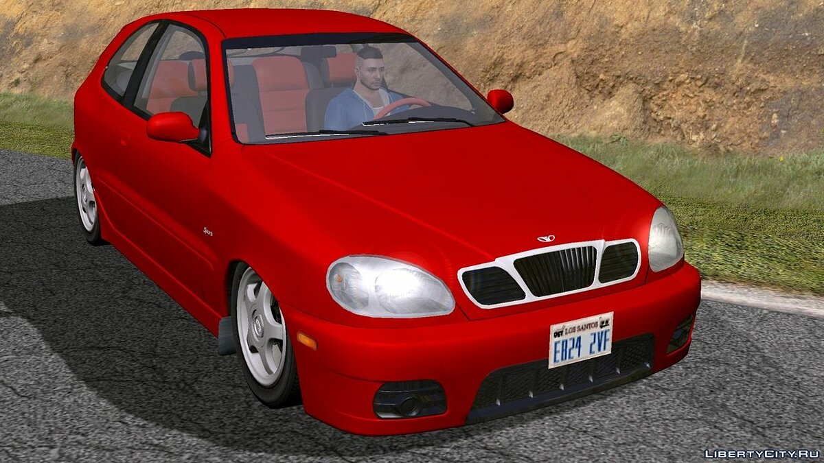 Download Daewoo Lanos (DFF only) for GTA San Andreas (iOS, Android)