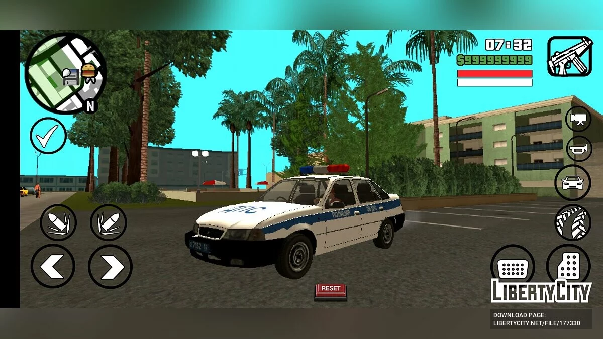 Daewoo Nexia DPS / GTA San Andreas (iOS, Android)