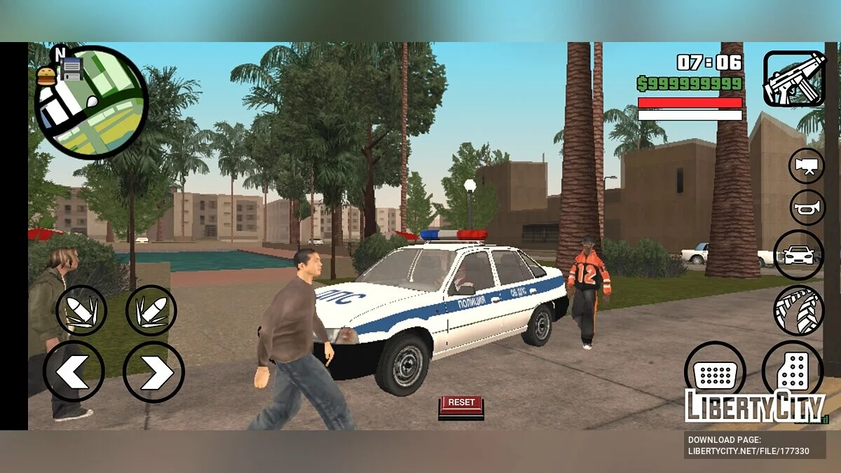 Daewoo Nexia DPS / GTA San Andreas (iOS, Android)