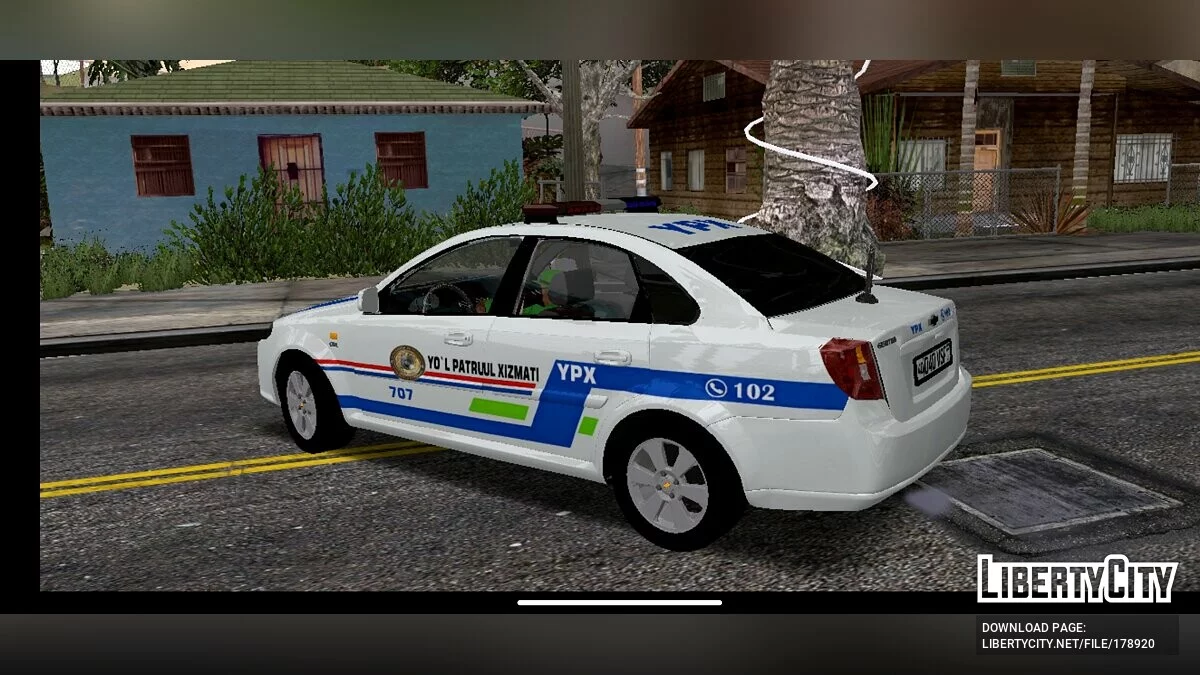 Daewoo Gentra YPX / GTA San Andreas (iOS, Android)