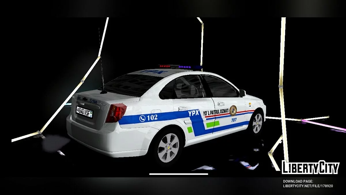 Daewoo Gentra YPX / GTA San Andreas (iOS, Android)