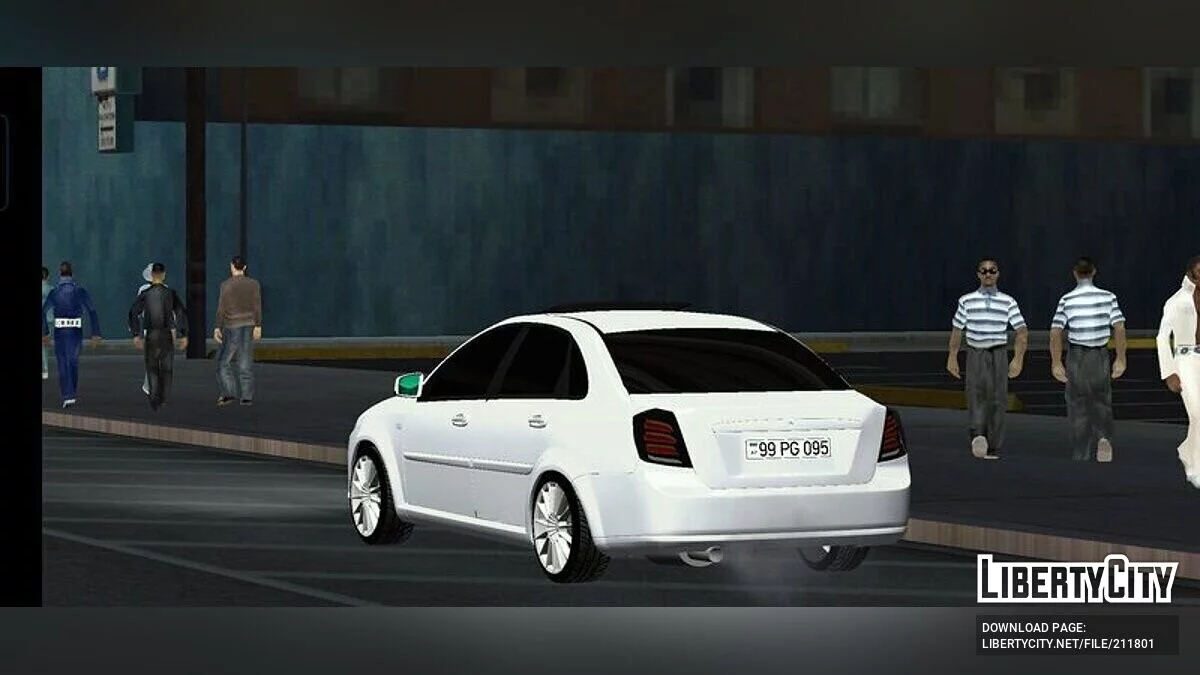Daewoo Gentra / GTA San Andreas (iOS, Android)