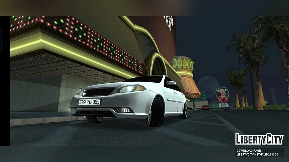 Daewoo Gentra / GTA San Andreas (iOS, Android)