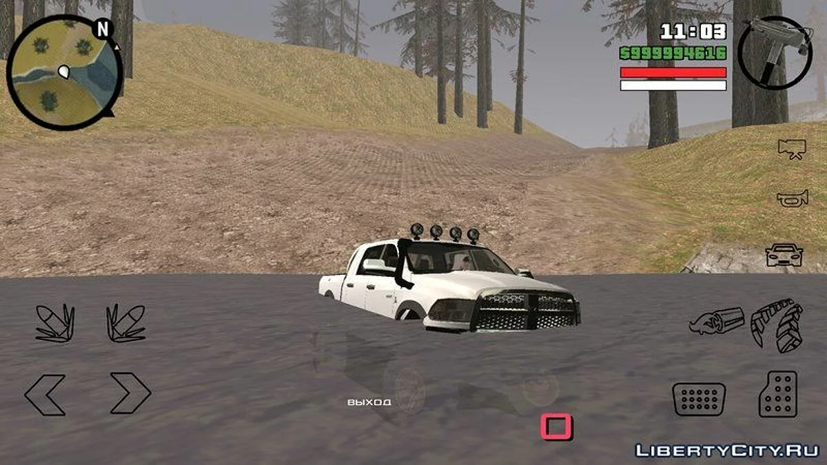 Dodge Ram 2500 Off-Road / GTA San Andreas (iOS, Android)