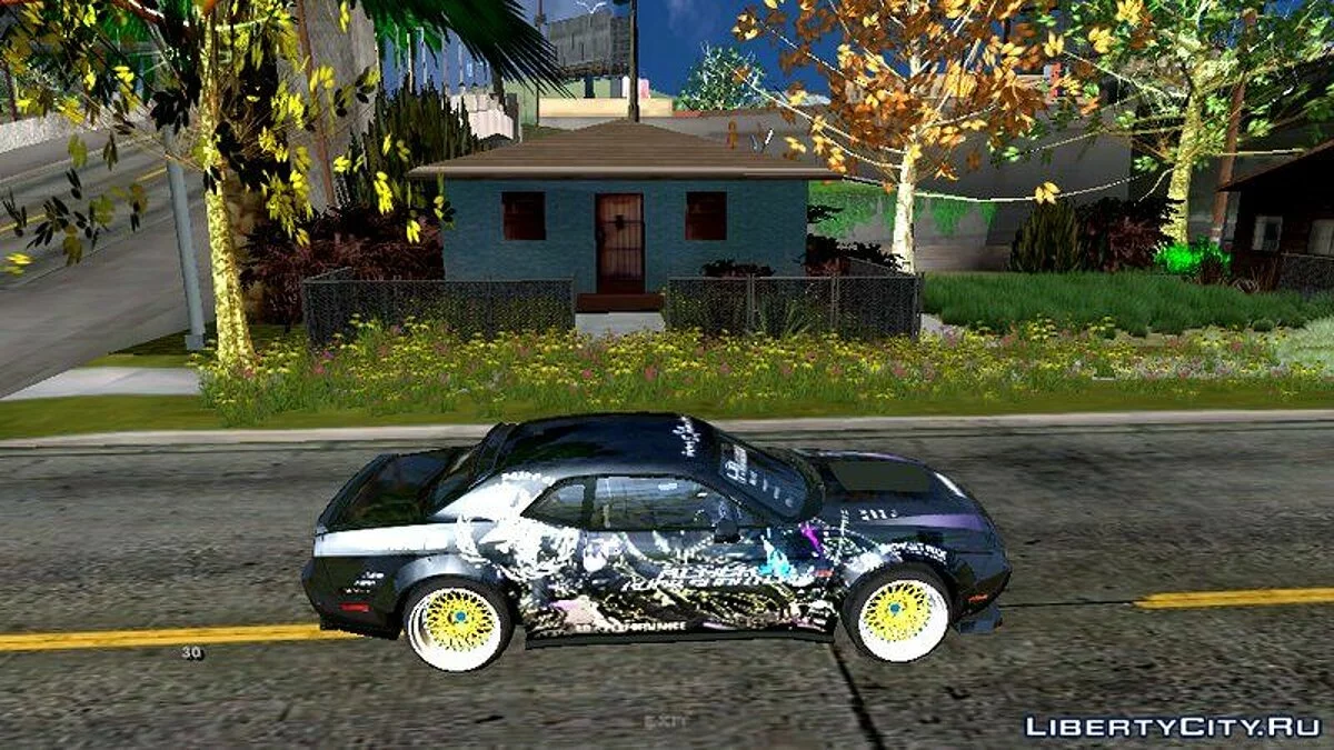 Dodge Challeger Liberty Walk / GTA San Andreas (iOS, Android)