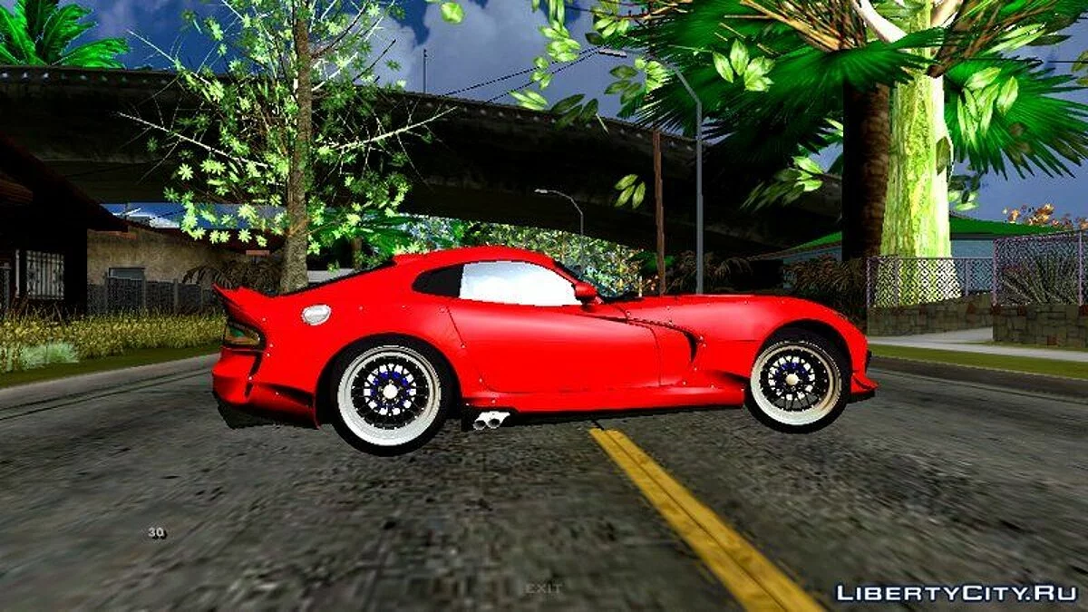 Dodge Viper Liberty Walk / GTA San Andreas (iOS, Android)