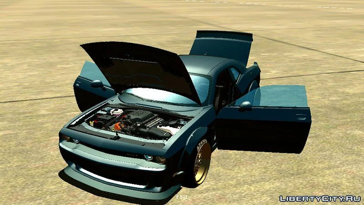 Dodge Challeger Liberty Walk / GTA San Andreas (iOS, Android)