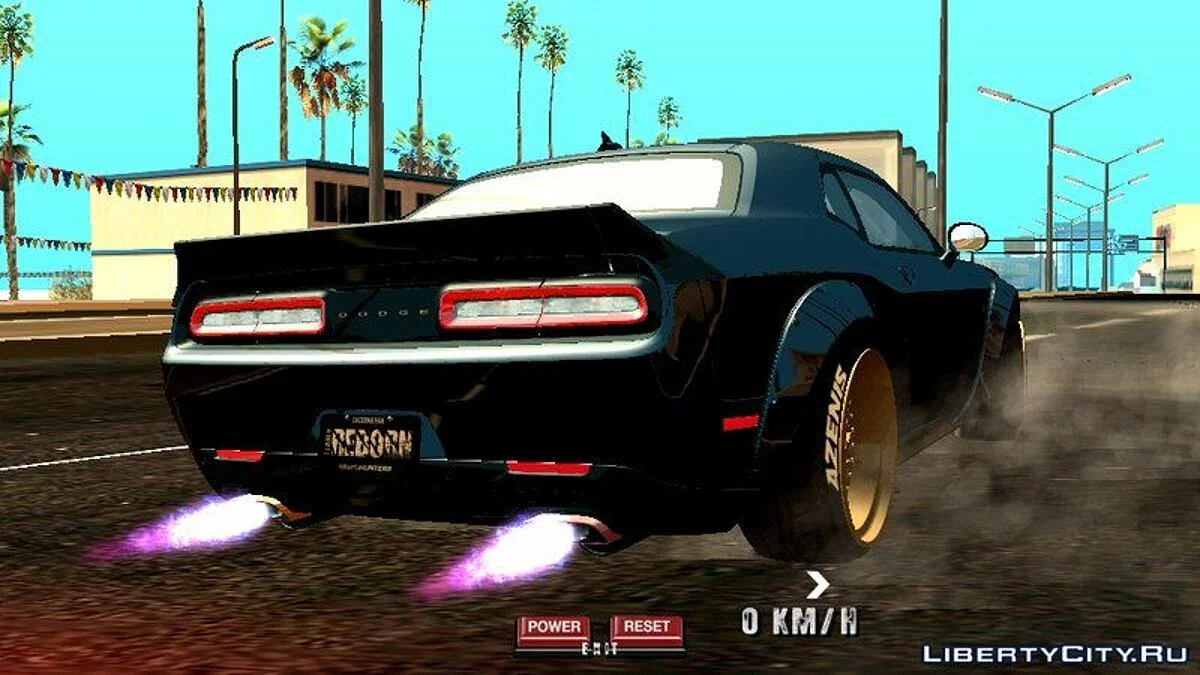 Dodge Challeger Liberty Walk / GTA San Andreas (iOS, Android)