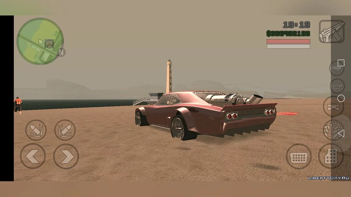 Dodge Ice Charger de Dom / GTA San Andreas (iOS, Android)