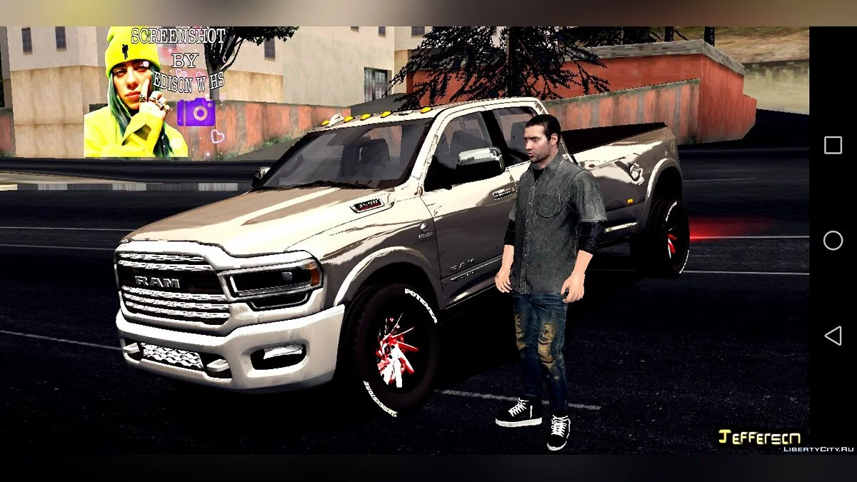 Dodge Ram 3500 HD Dually 2020 (DFF Only) / GTA San Andreas (iOS, Android)