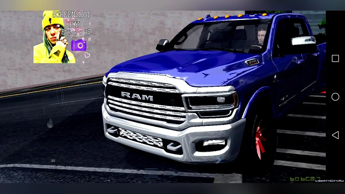 Dodge Ram 3500 HD Dually 2020 (DFF Only) / GTA San Andreas (iOS, Android)