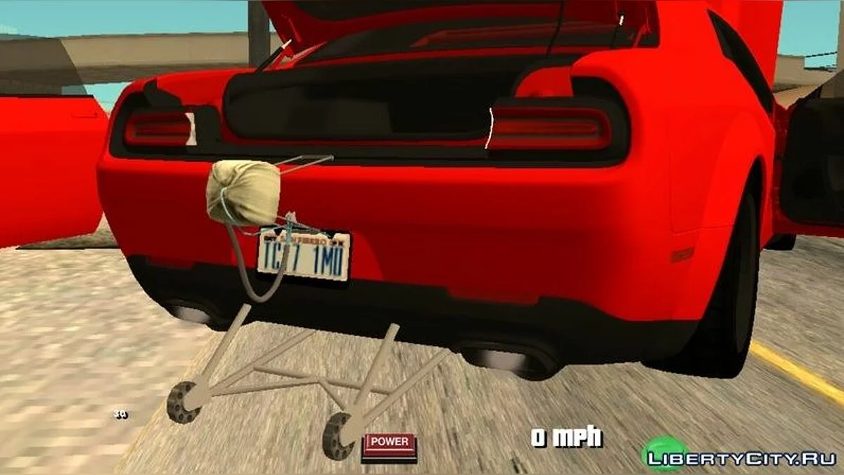 Dodge Challenger SRT Demon 2018 / GTA San Andreas (iOS, Android)