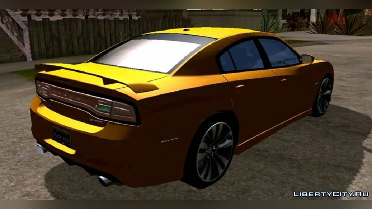دودج تشارجر SRT8 2012 LD / GTA سان أندرياس (iOS، أندرويد)