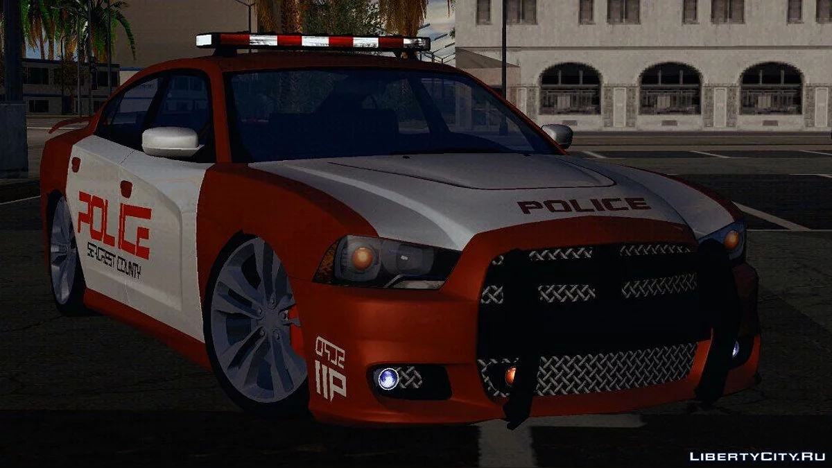 Dodge Charger SRT8 Police (nur DFF) / GTA San Andreas (iOS, Android)