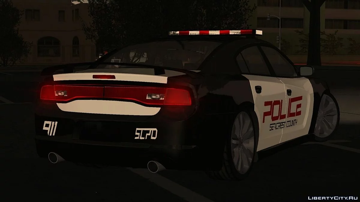 Dodge Charger SRT8 Police (nur DFF) / GTA San Andreas (iOS, Android)