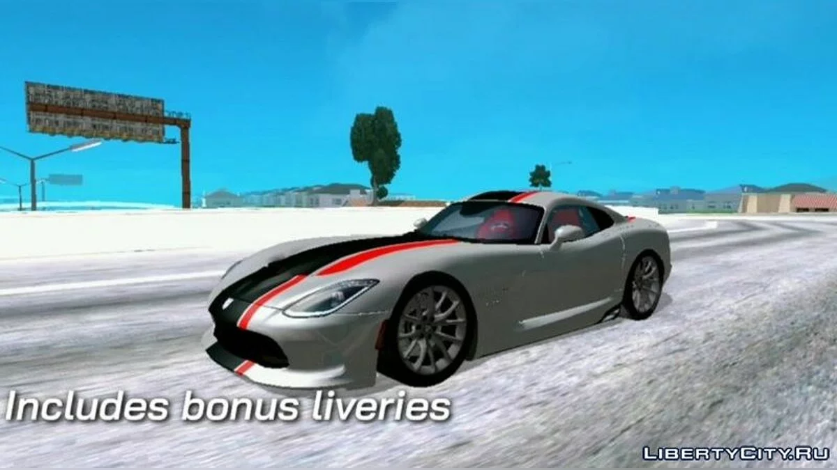 2013 Dodge SRT Viper GTS / GTA San Andreas (iOS, Android)