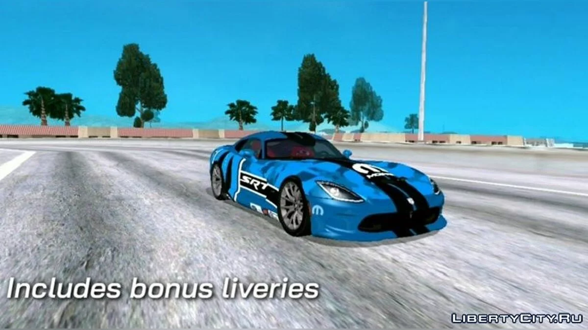 2013 Dodge SRT Viper GTS / GTA San Andreas (iOS, Android)