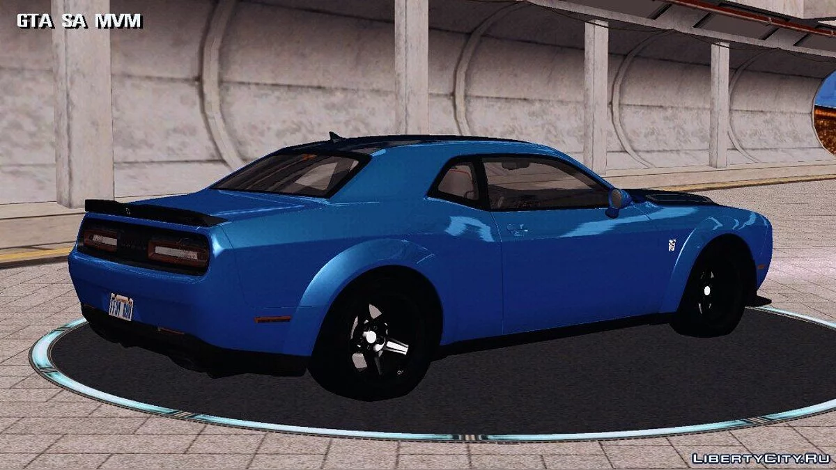 Dodge Challenger Demon SRT8 / GTA San Andreas (iOS, Android)