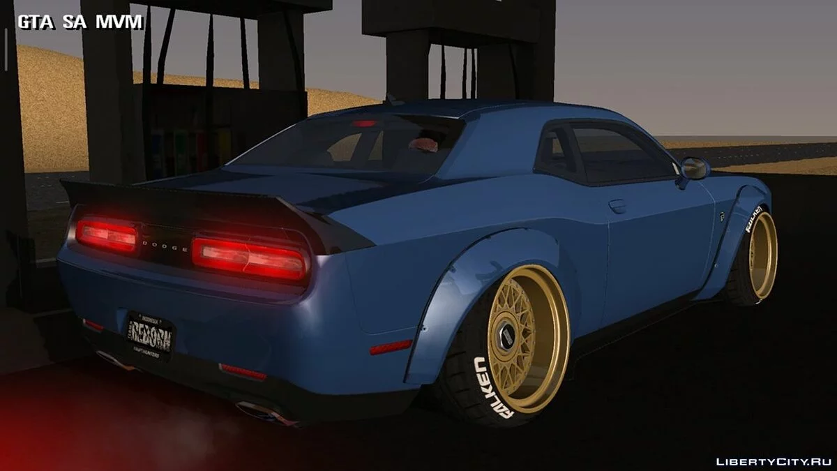 Dodge Challenger SRT Hellcat 2015 Liberty Walk / GTA San Andreas (iOS, Android)