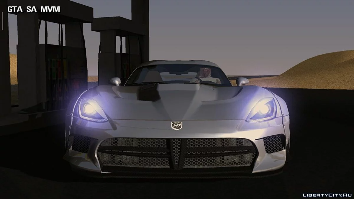 دودج فايبر SRT8 GTS 2013 ليبرتي ووك / GTA سان أندرياس (iOS، أندرويد)